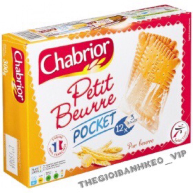 Bánh quy bơ Chabrior hộp 300g